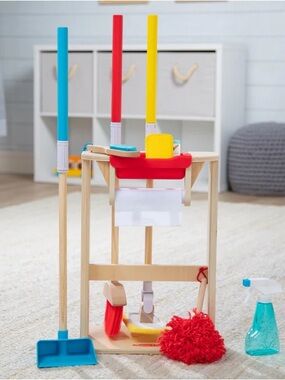 Melissa & Doug Deluxe Sparkle & Shine Cleaning Set